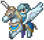 Pegasus Knight Sprite Blue