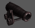 Cannon - Fires cannonballs to destroy the target. Can be commandeered by zombies. Chapters: 11