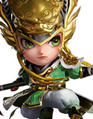 Dynasty Warriors: Overlords super-deformed render