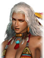 Sad facial expression
