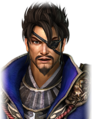 Surprised facial expression with eyepatch