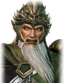 Angry facial expression