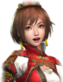 Surprised facial expression