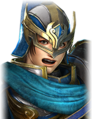 Special facial expression with helmet