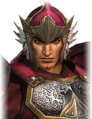 Angry facial expression