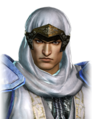 Angry facial expression