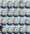 Male hairstyle set