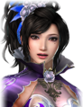 Surprised facial expression