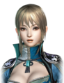 Surprised facial expression