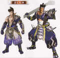 Samurai Warriors 4 rough concept