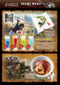 Dynasty Warriors 1. Zhao Yun's Dragon Roll 趙雲のドラゴンロール ¥1,100 + tax 2. Wei Cocktail (Alcoholic) “魏”カクテル ¥700 + tax 3. Wu Cocktail (Alcoholic) “呉”カクテル ¥700 + tax 4. Shu Cocktail (Alcoholic) “蜀”カクテル ¥700 + tax 5. Jin Cocktail (Alcoholic) “晋”カクテル ¥700 + tax Toukiden Tenko's Kitsune Udon 天狐のきつねうどん ¥780 + tax