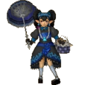 Gothic Lolita re-color costume in Hyrule Warriors Legends