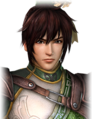 Angry facial expression