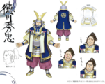 Samurai Warriors 4-II rough concept