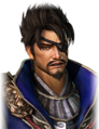 Sad facial expression with eyepatch