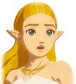 Ceremonial Zelda's Surprised Portrait (Pre-Awakening)