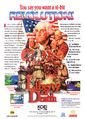 English ad flyer