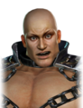 Surprised facial expression