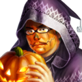 Halloween event portrait