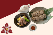 Duck Stock Dyed Ancient Capital Nanban Soba Dipping Noodle Style (鴨だしに染まる古都 南蛮蕎麦つけ麺スタイル) Date: 3/18/2022~3/22/2022