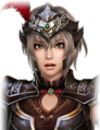 Surprised facial expression