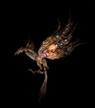 Strix - A winged Nosferatu named after the legendary bird of bad omens. Can fly and shoot needles at trespassers. Found in higher parts of the Tower.