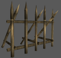 Fence - A fence built to block pathways or protect archers. Chapters: 1~4, 6~7, 9, 11~12, 15, 18 Soul: 100