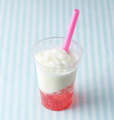 Peach Rose Jelly Frozen Yogurt Smoothie (ピーチロゼジュレフローズンヨーグルトスムージー)