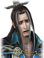 Sad facial expression