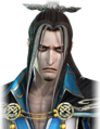 Angry facial expression