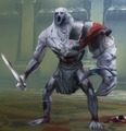 Nephilim - Nephilim's most damaging attack is a stream of poisonous gas that knocks players down. He may also emit short-ranged dark gases and wild sword swings that should be avoided, though it does make it easier for players to throw zombies at him. Chapters: 9, 19 Soul: 3,000