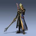 Third costume in Warriors Orochi 2; also appears as DLC.