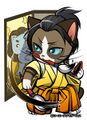 Samurai Cats portrait