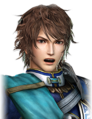Surprised facial expression