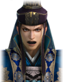 Angry facial expression