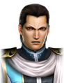 Angry facial expression