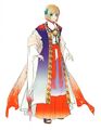 Regal outfit with short haircut