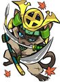 Siamazu Yoshihiro in Samurai Cats