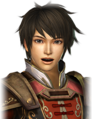 Surprised facial expression
