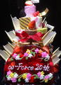 Cake to celebrate Omega Force's 20th anniversary