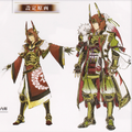 Samurai Warriors 4 rough concept