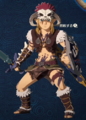 Barbarian costume set