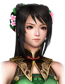 Angry facial expression