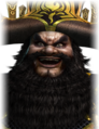 Happy facial expression