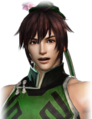 Surprised facial expression