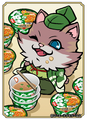 Midori no Tanuki Soba collaboration card