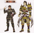 Samurai Warriors 4 rough concept
