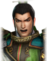 Angry facial expression