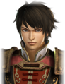 Angry facial expression