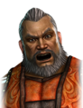 Surprised facial expression